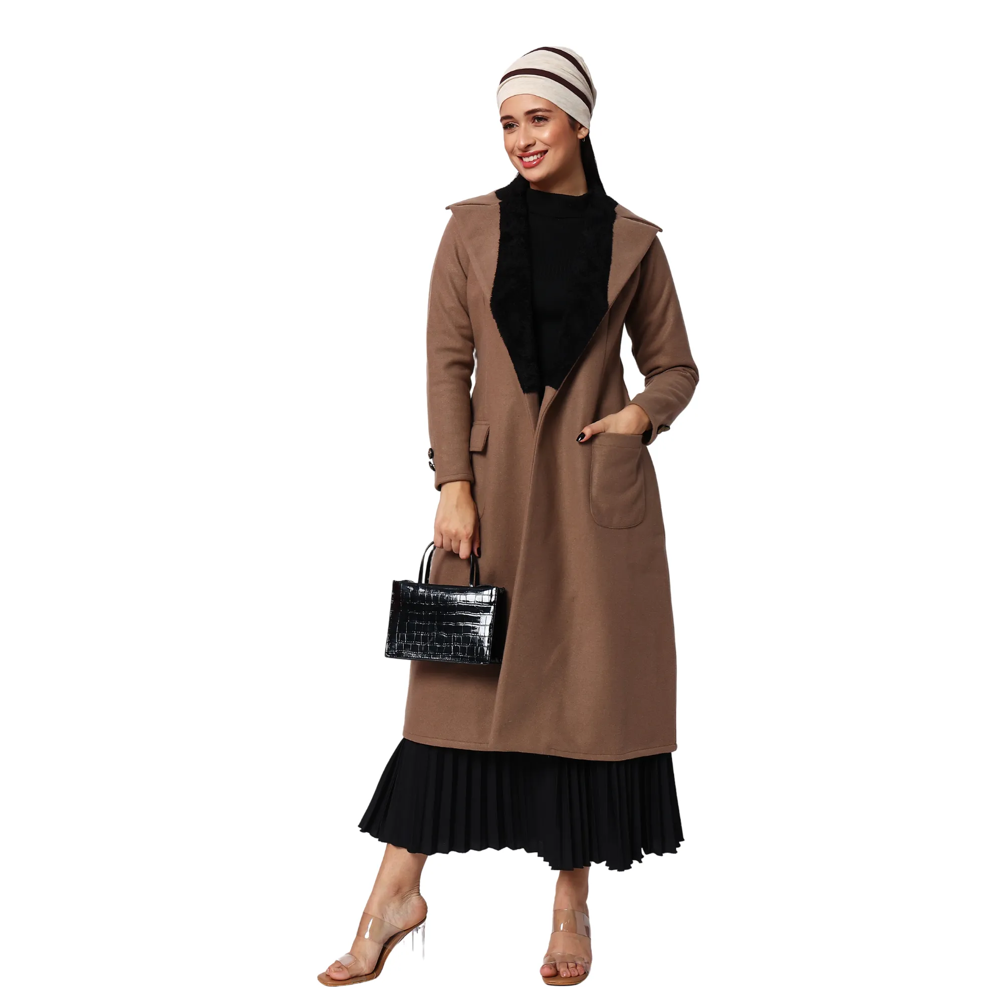 The Headscarves Bamboo Wool Winter Headwear Beanie for Women