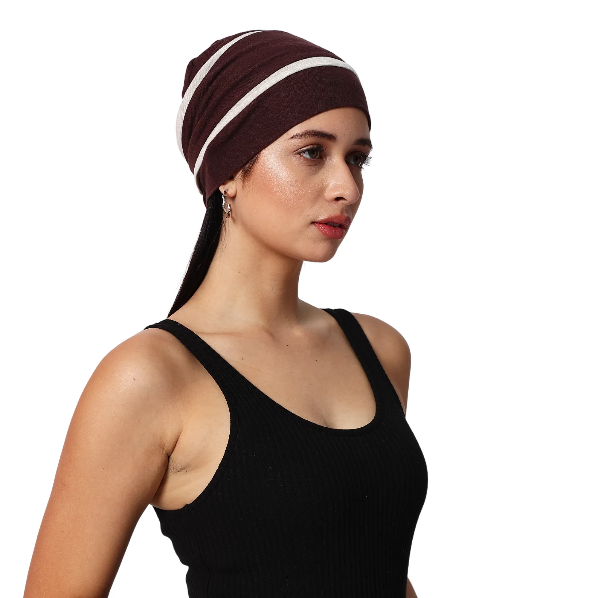 The Headscarves Bamboo Wool Winter Headwear Beanie for Women