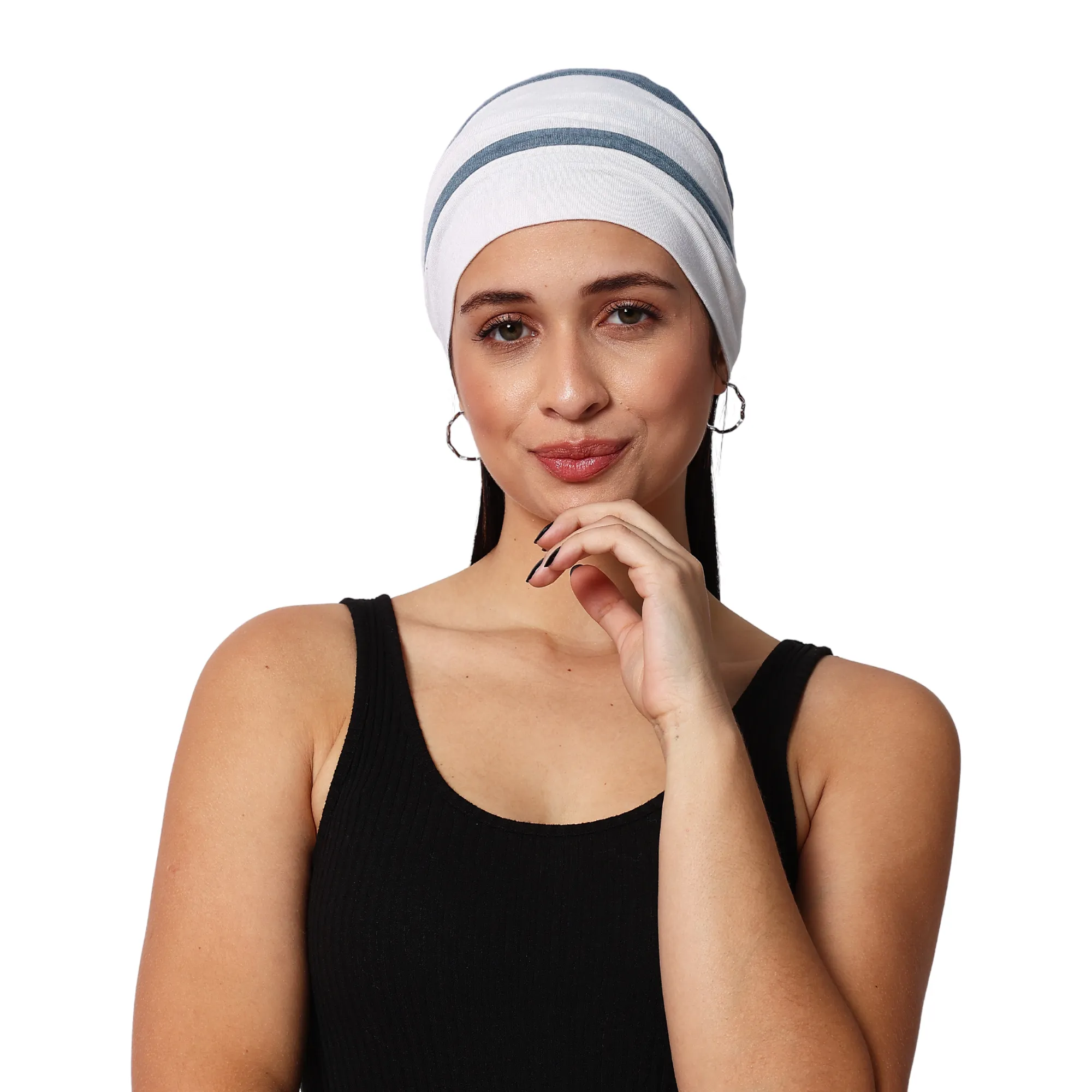 The Headscarves Bamboo Wool Winter Headwear Beanie for Women