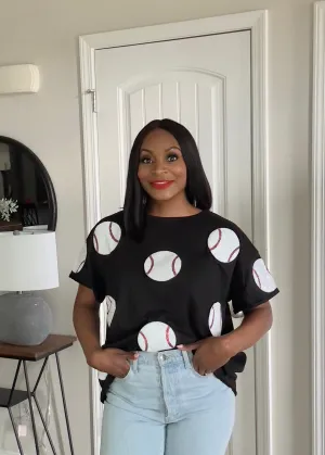 The Sequins   Baseballs Top