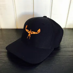 TKS COOL DRY HAT BLACK/ORANGE