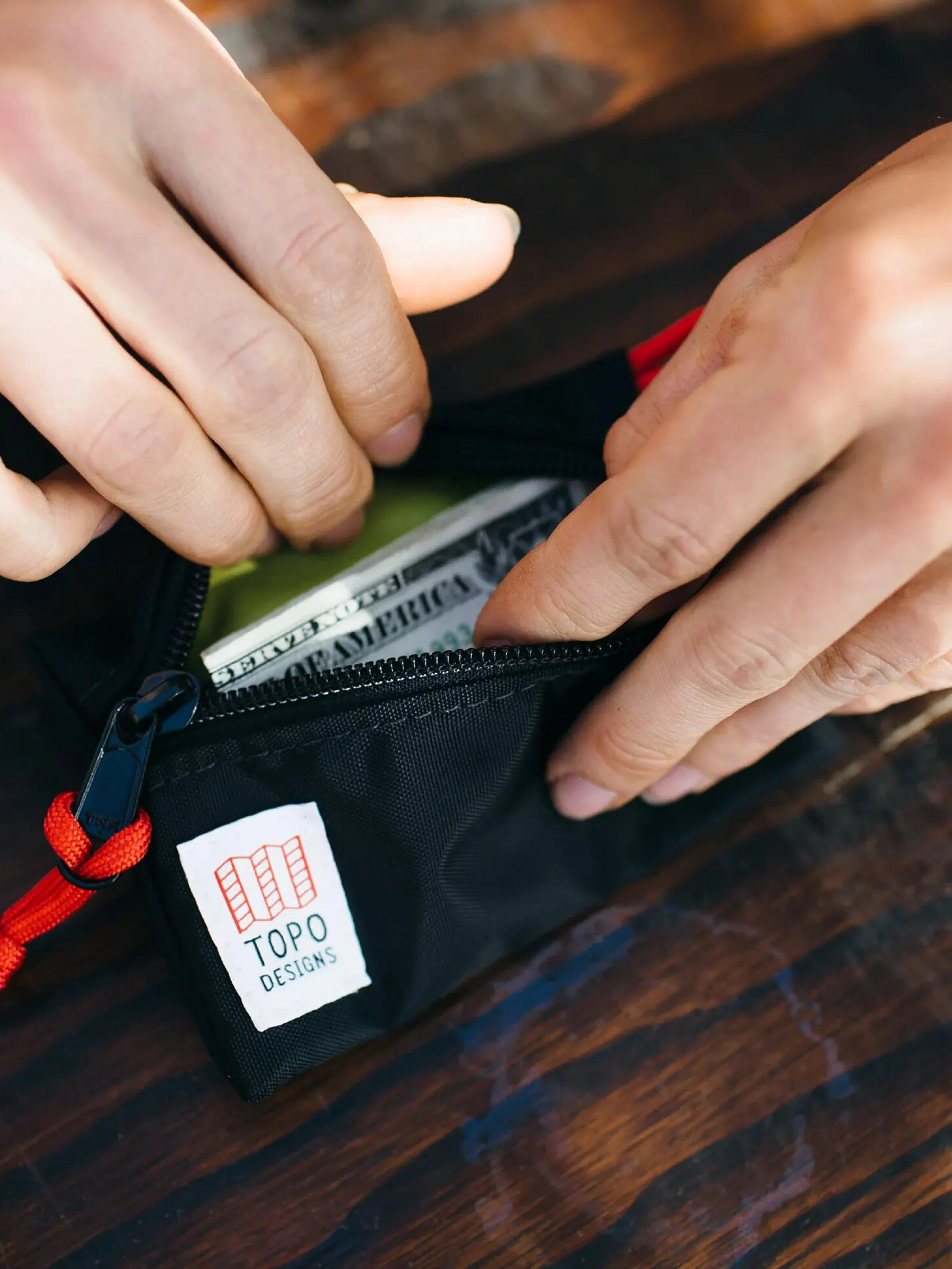 Topo Designs Accessory Bags Black Grape