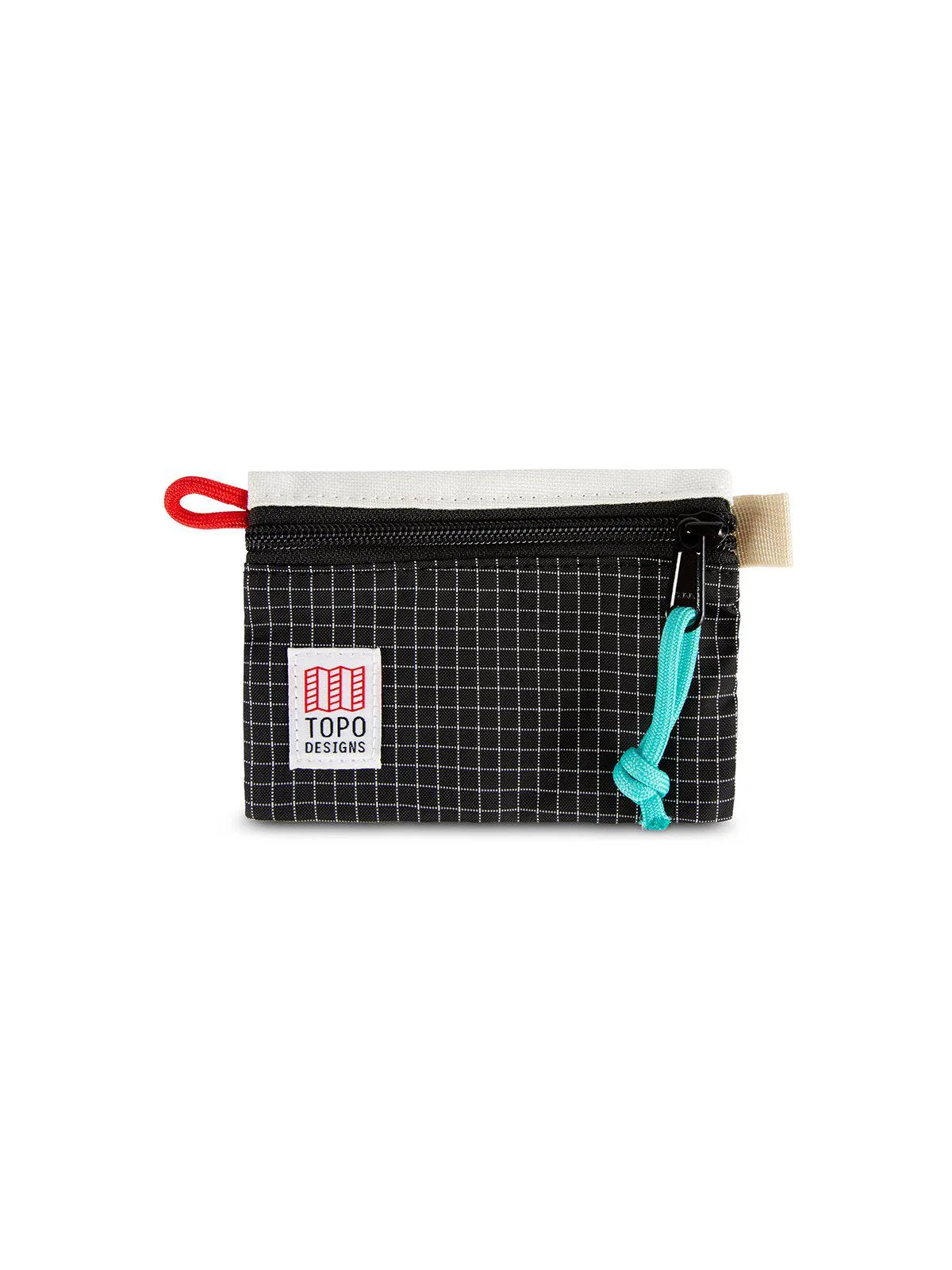 Topo Designs Accessory Bags Natural Black Ripstop