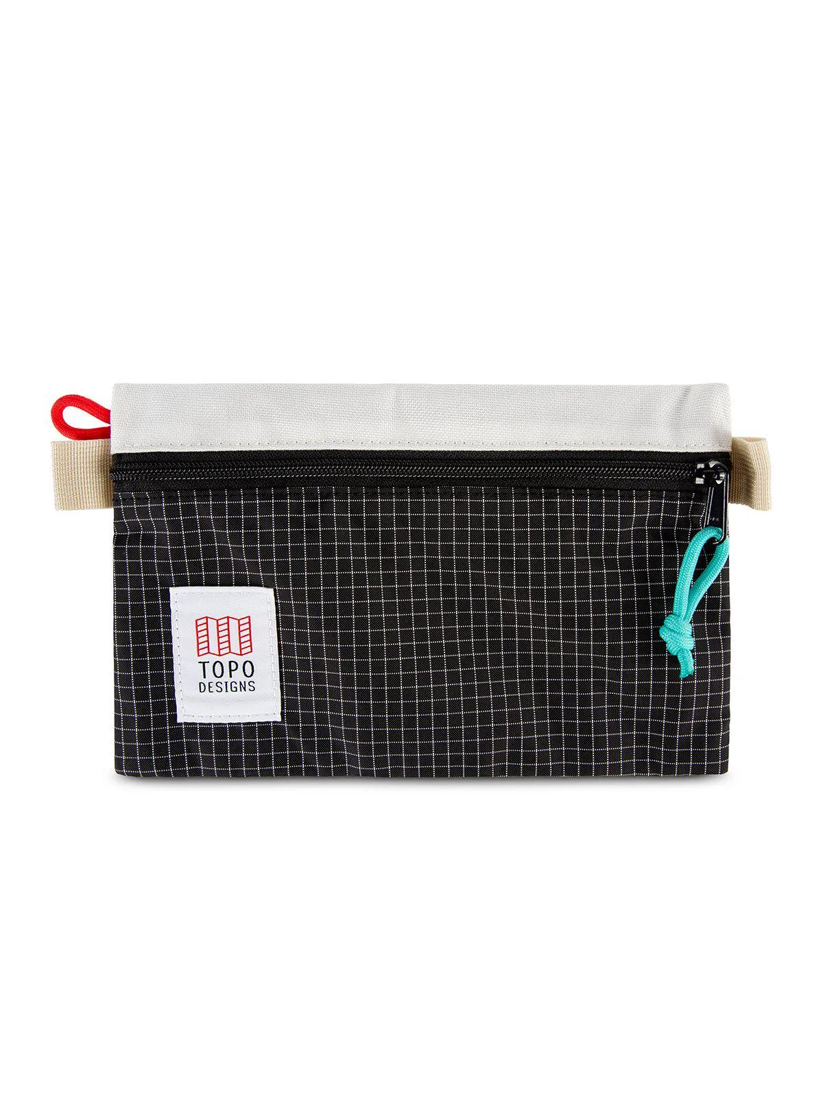 Topo Designs Accessory Bags Natural Black Ripstop