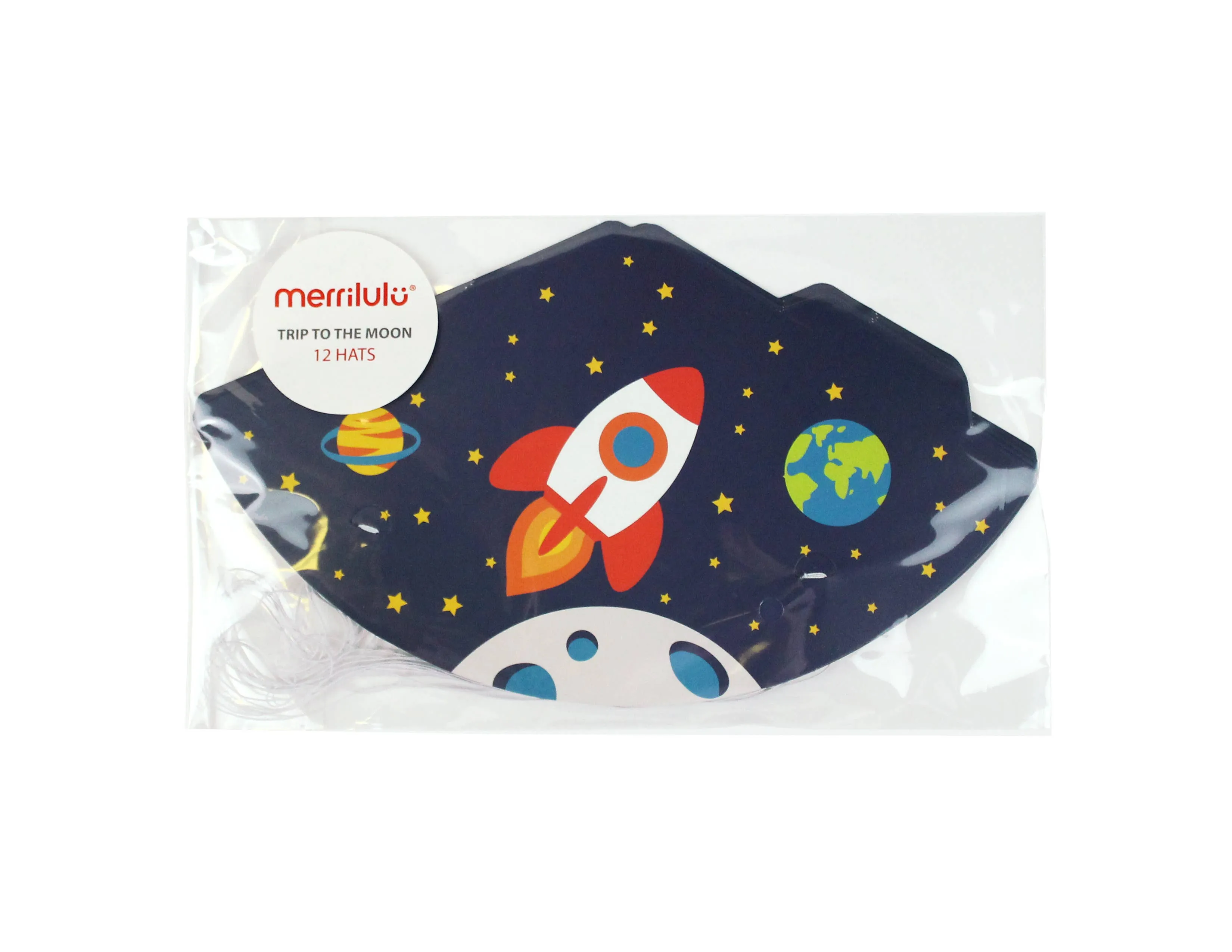 Trip To The Moon Party Hats 12pk S3070