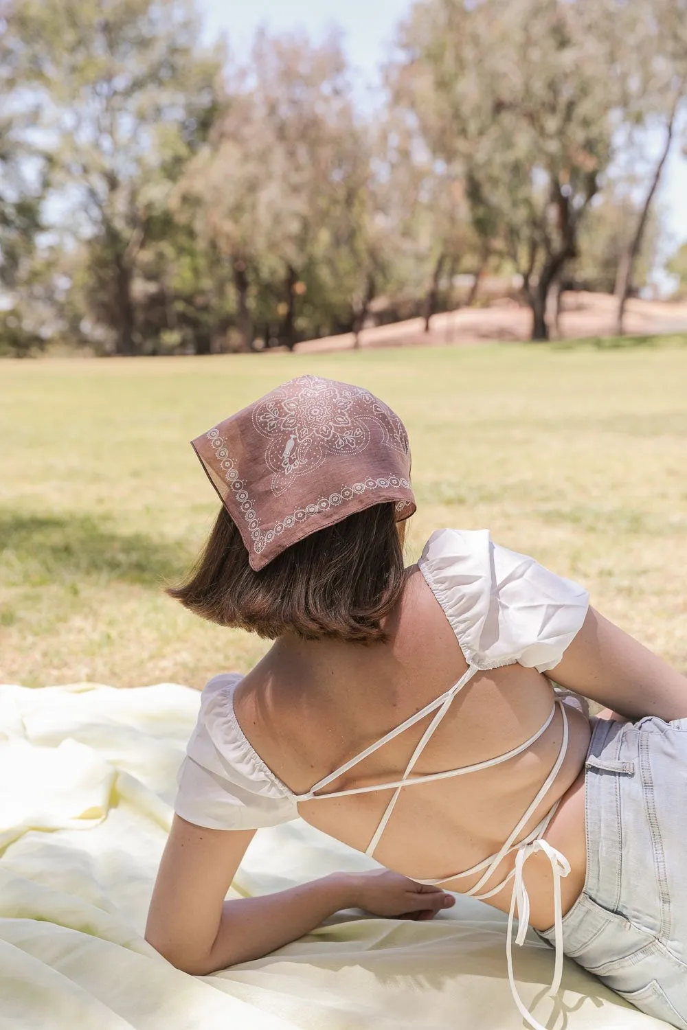 Two-Tone Western Bandana