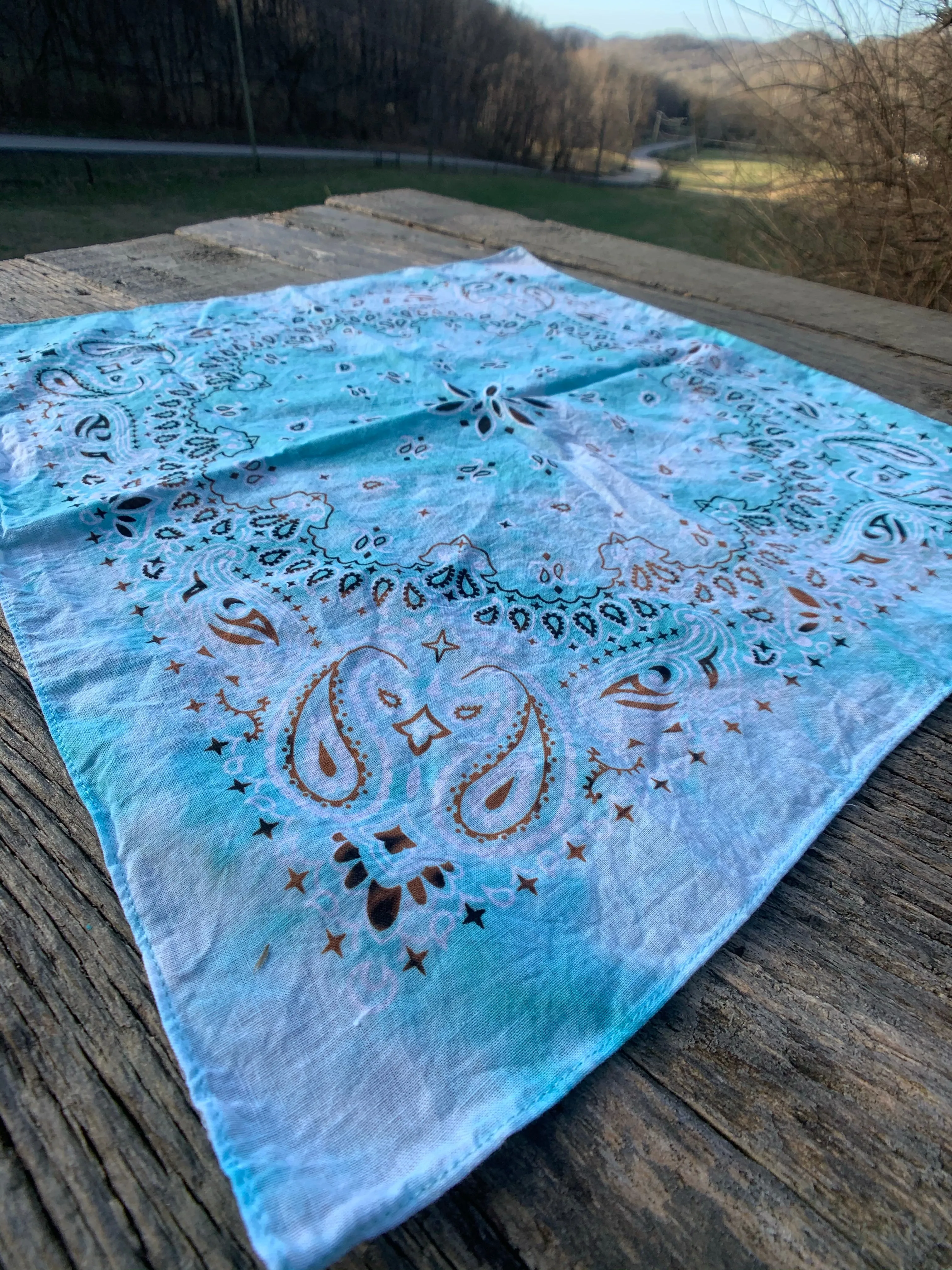 Vintage Distressed Bandanas Neckerchiefs