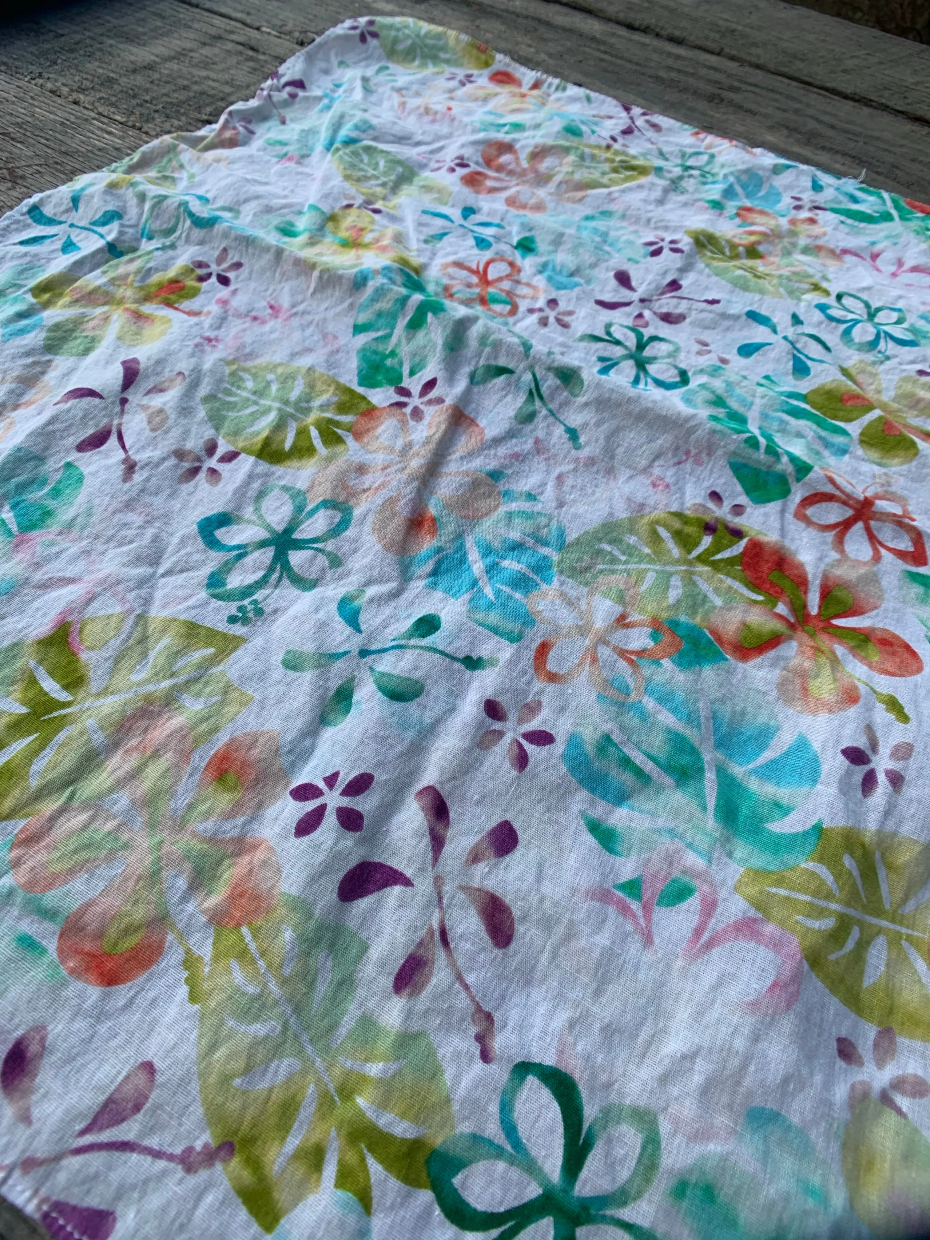 Vintage Distressed Bandanas Neckerchiefs