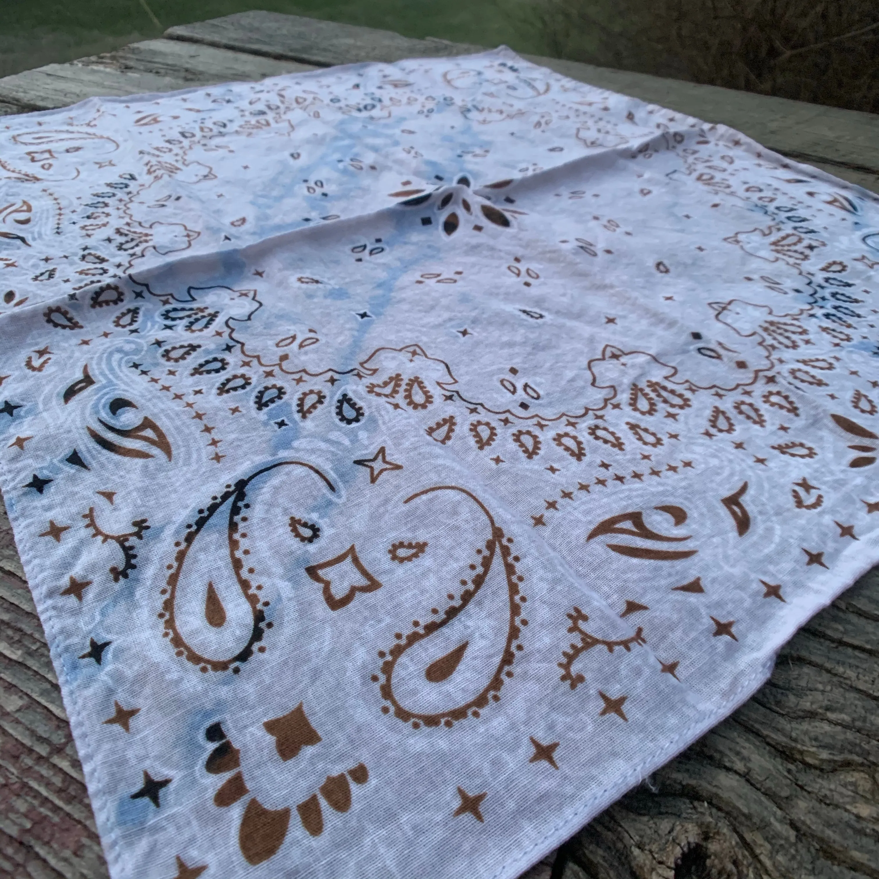 Vintage Distressed Bandanas Neckerchiefs