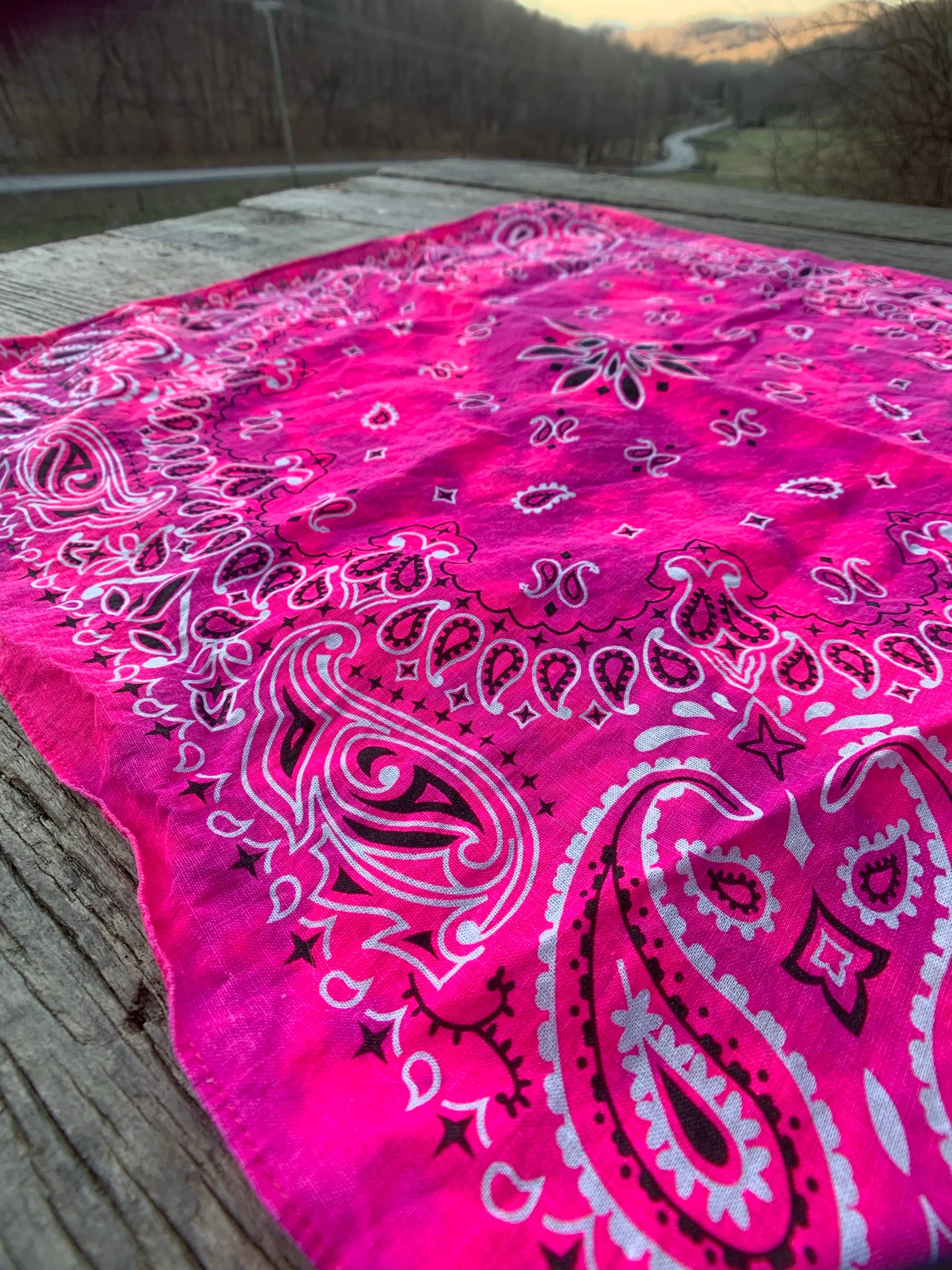 Vintage Distressed Bandanas Neckerchiefs