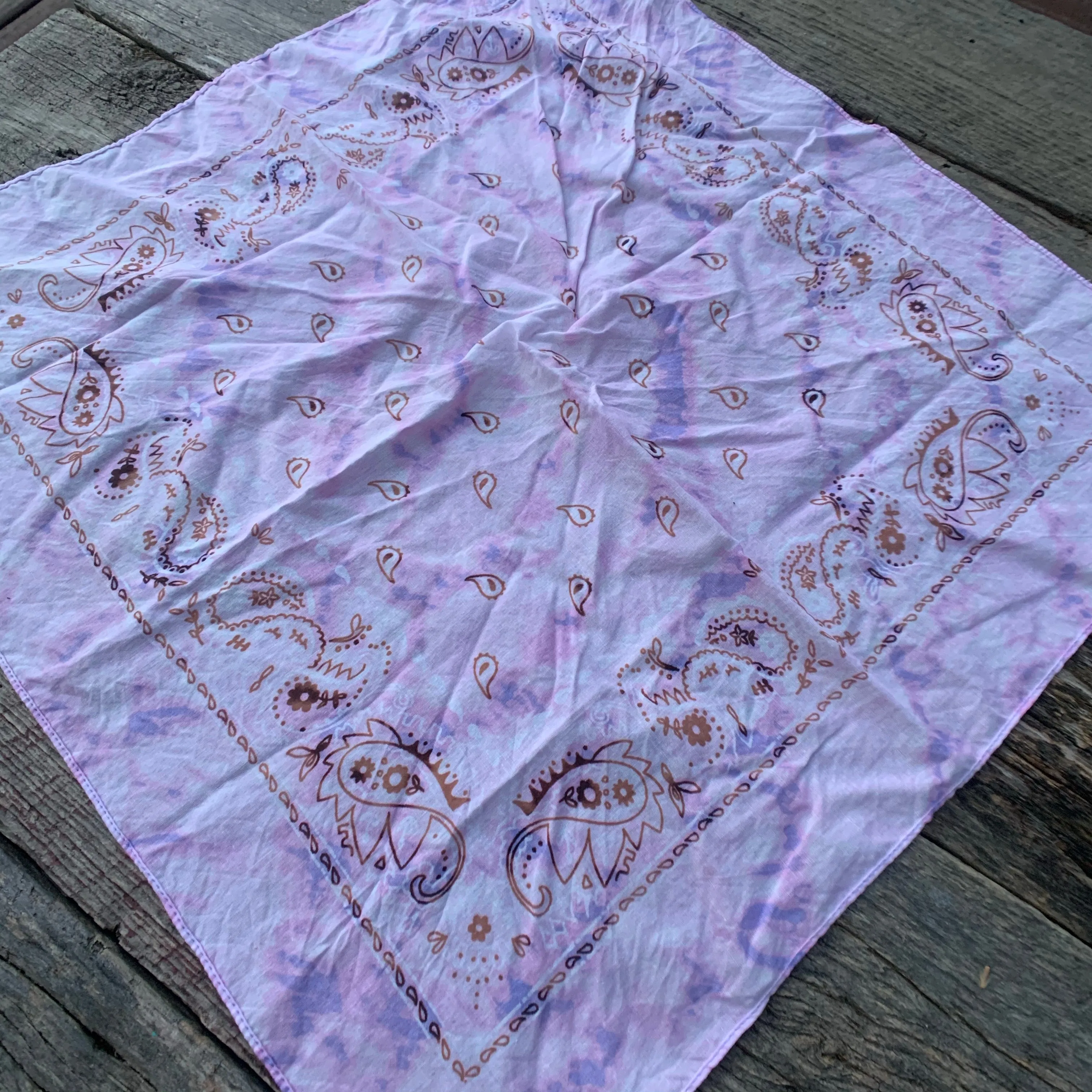 Vintage Distressed Bandanas Neckerchiefs