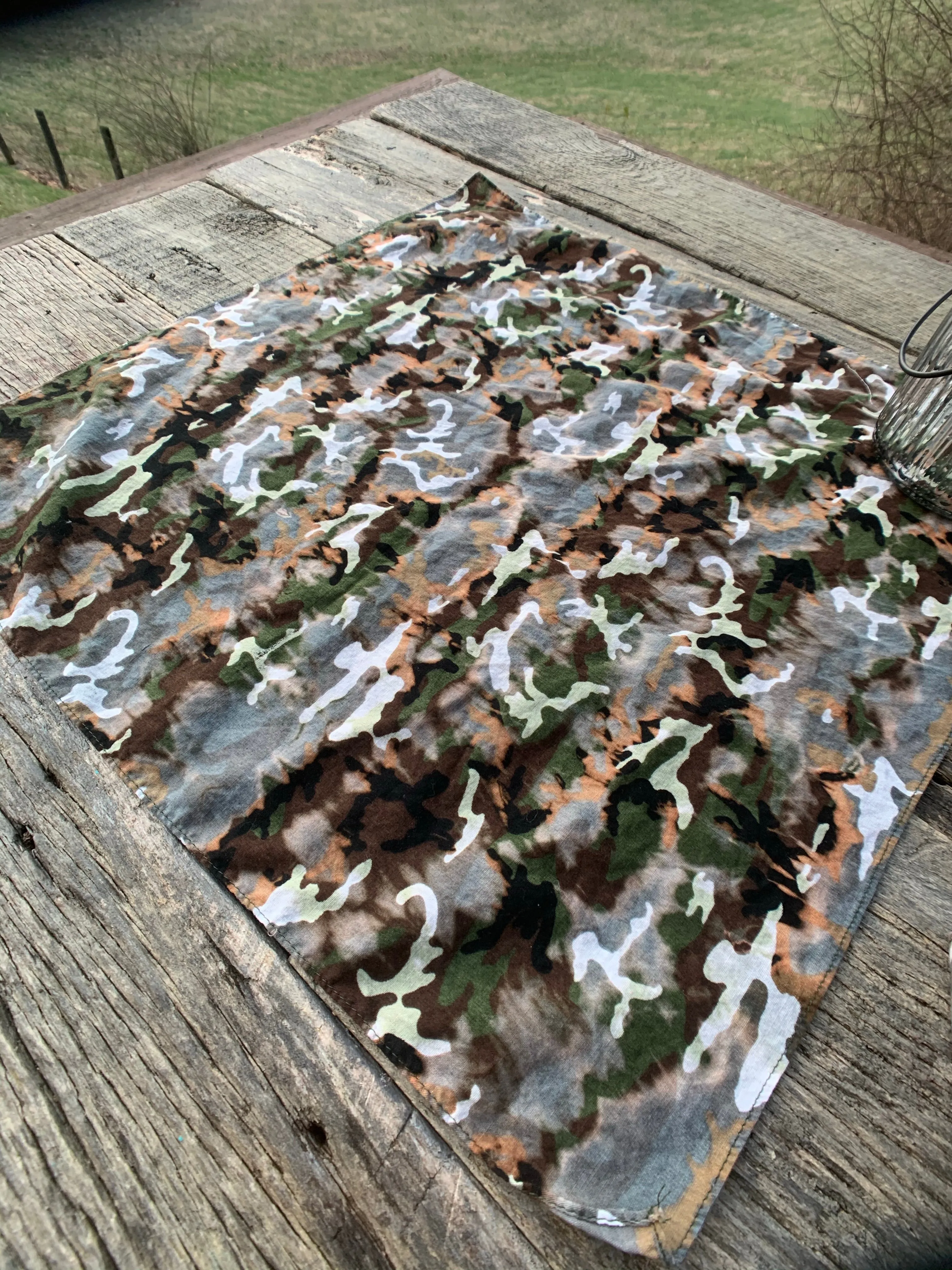 Vintage Distressed Bandanas Neckerchiefs