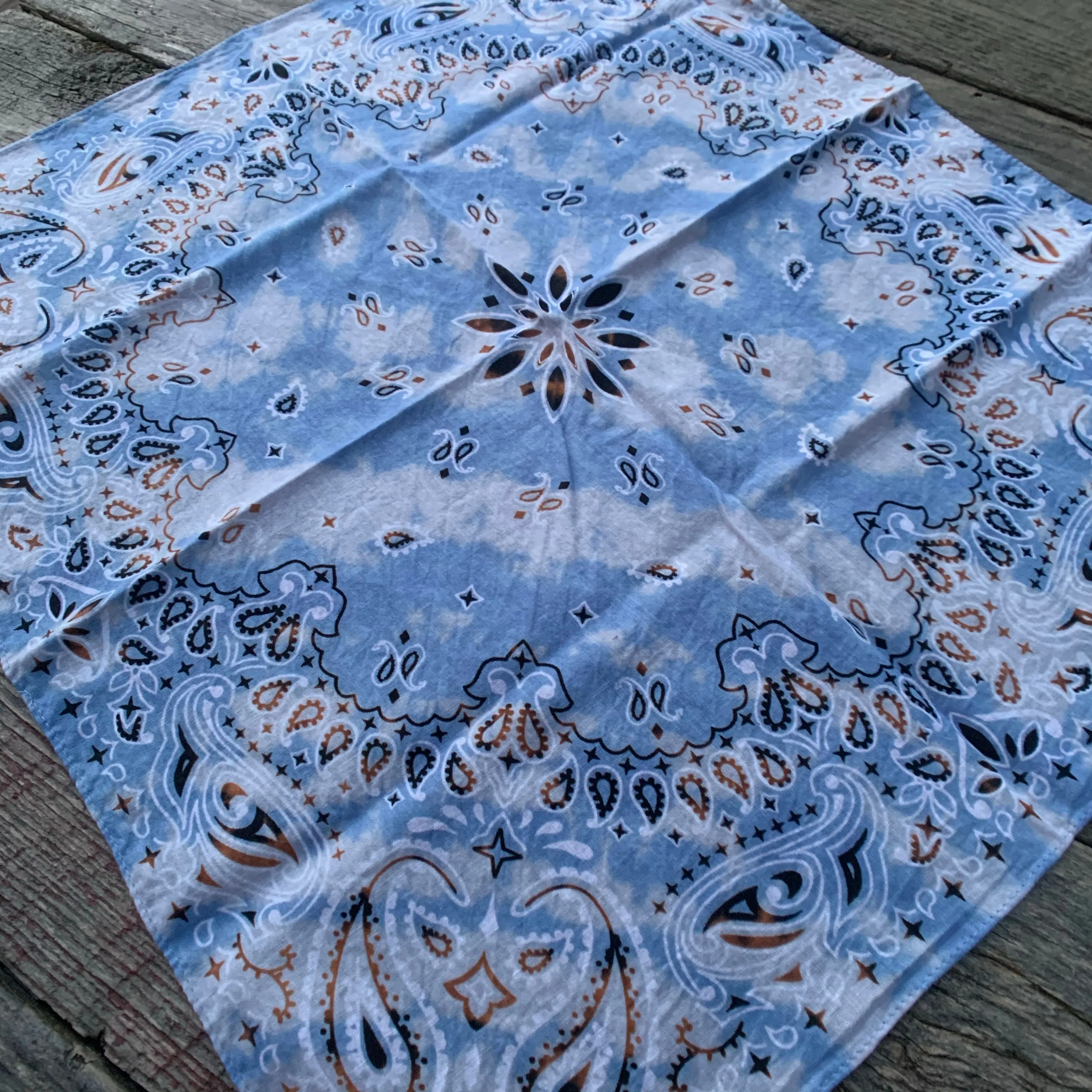 Vintage Distressed Bandanas Neckerchiefs
