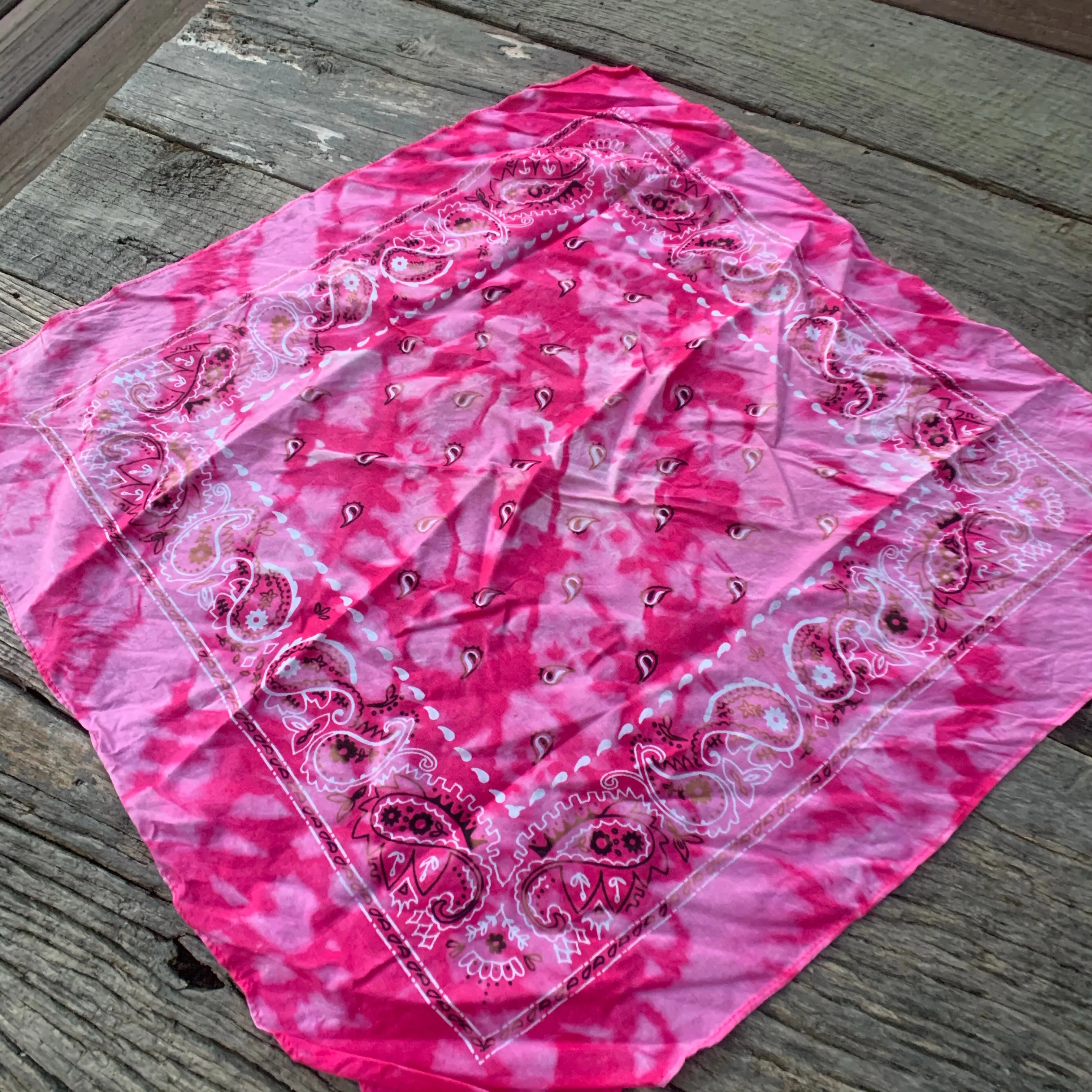Vintage Distressed Bandanas Neckerchiefs