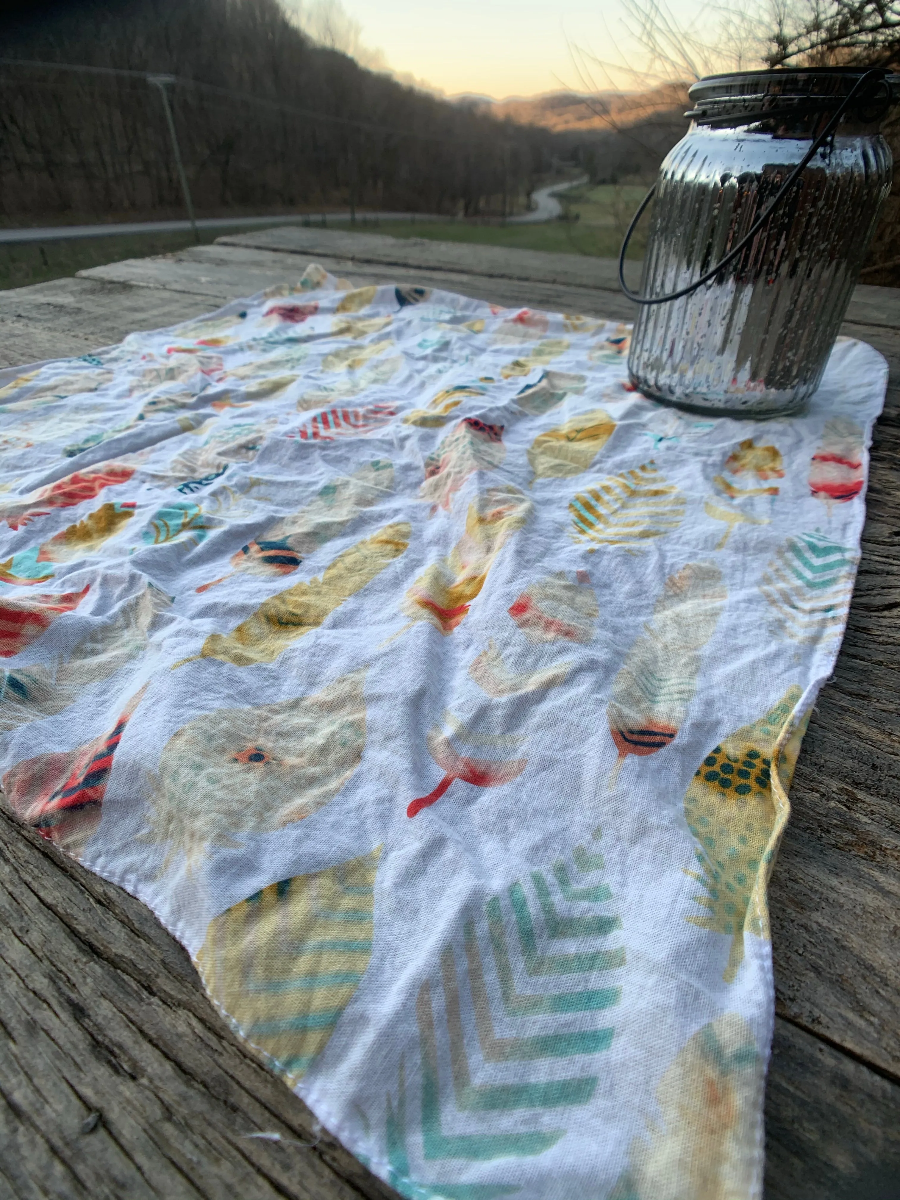 Vintage Distressed Bandanas Neckerchiefs