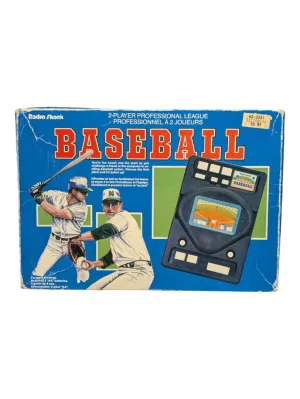 Vtg. Radio Shack Baseball Electronic Game