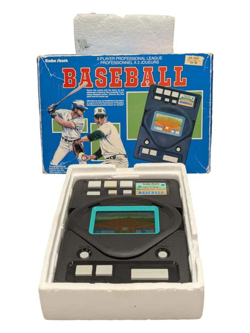 Vtg. Radio Shack Baseball Electronic Game