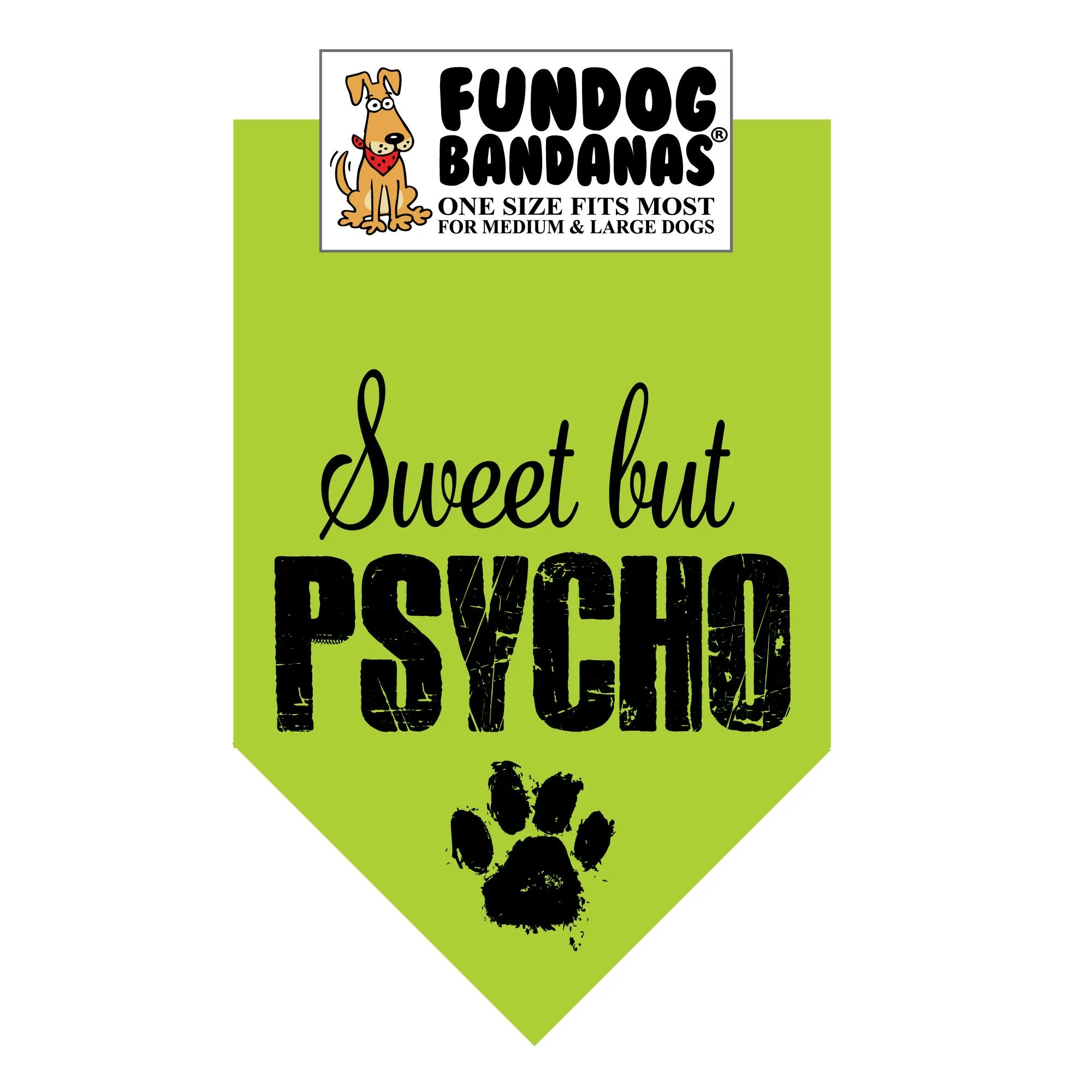 Wholesale Pack - Sweet but Psycho Bandana - Assorted Colors