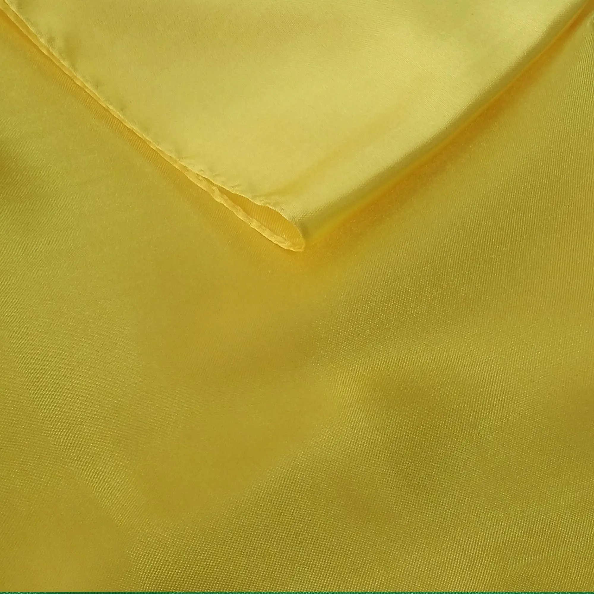 Yellow Satin Chair Sash